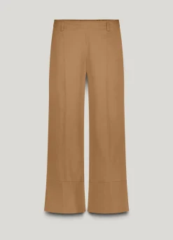 7/8 length trousers with slit