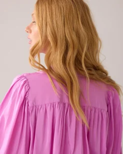 Airy wide-fit blouse