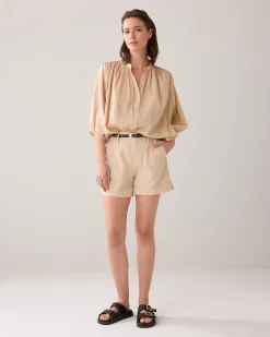 Airy wide-fit blouse