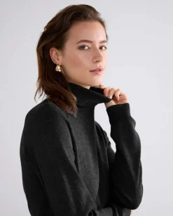 Basic polo neck jumper
