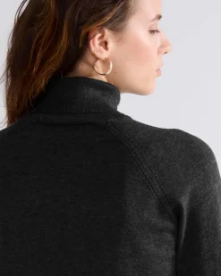 Basic polo neck jumper