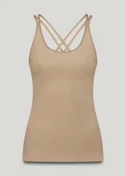 Basic singlet with braided straps