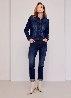 Blue Daze denim tapered jeans