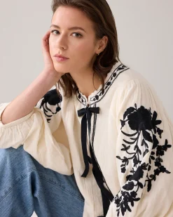 Bohemian blouse jacket