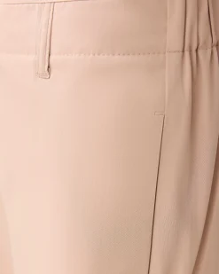 Long trousers with slit