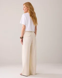 Wide Tencel trousers
